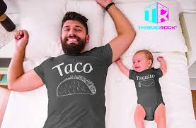 Maybe you would like to learn more about one of these? Amazon Com Threadrock Taco Taquito Infant Bodysuit Men S T Shirt Matching Set Clothing Shoes Jewelry