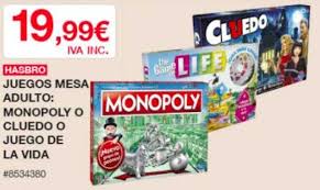 Se trata de la versión clásica, con tablero (ver fotos) foto real del articulo que compras, el juego esta impecable. Oferta Hasbro Juegos Mesa Adulto Monopoly O Cluedo O Juego De La Vida En Costco