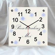 Horloge murale carrée, dauphin sur fond de soleil couchant taille : Horloge Murale Carree Personnalisable Destockage Grossiste