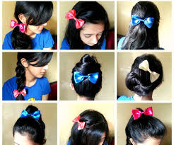 Learn how to braid your own hair, style your curls and have new hairstyles every day with hair romance's ebooks. Many Ways To Wear Hair Bow 8 Steps With Pictures Instructables