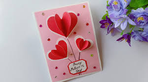 You make this one by tracing the handprint of your little ones these little yogurt bar mother's day cards are really cute and super easy to make. Handmade Mother S Day Card Mother S Day Pop Up Card Making Youtube