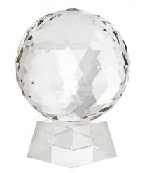 From kristall (crystal) +‎ kugel (ball). Casa Padrino Luxus Kristall Kugel Auf Glas Stander Casa Padrino Luxus Collection