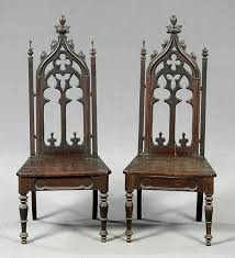 Antique Furnitures Gothic Chair Gothic Furniture Wooden Chair