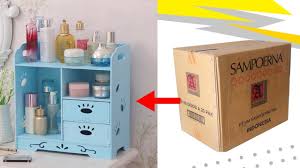 Diy tempat make up dari kotak sepatu diary of a not. 5 Cara Membuat Rak Make Up Sendiri Dari Kardus Bekas