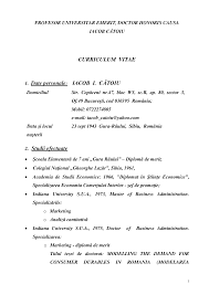 Responsabilităţi îndeplinite în activitatea didactică: Http Marketing Ucdc Ro En Cv Catoiu Iacob Pdf