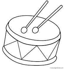 Free printable drum coloring pages. Drum Coloring Page Musical Instruments
