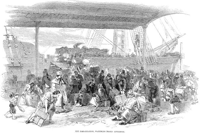 Embarkation | Views of the Famine