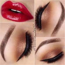 Beautiful Look With Motives Cosmetics Eye Shadows And Makeup Revolution Firestorm Lip Lava Makeup Makeup Revolution Brow Powder