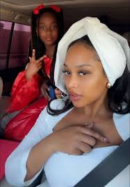 Mummy and daughter: Chioma and Hailey (davido second daughter from  Senegalese lady) are best friends 😂❤️