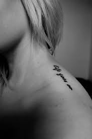 Bite The Tattoo On Your Shoulder Meaning Tattoologist Life Goes On Tattoo Tattoo Fonts Tattoo Quotes