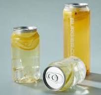Transparent PET Cans - Clear 250ml 330ml 500ml Soda Jars