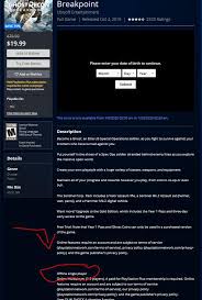 Wait So Does Breakpoint Have Offline Mode Now Ghostrecon However, there's likely going to be a subset of players who only play offline that are going to. does breakpoint have offline mode