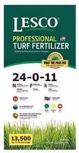 Many sources of fertilizer exist, both natural and industrially produced. Lesco Professional 50 Lb 13 500 Sqft Coverage 24 0 11 Turf Fertilizer Buy Online In Mauritius At Mauritius Desertcart Com Productid 63037411