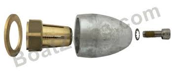 Propeller Nut Complete With Zinc Anode Specifications