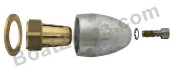 propeller nut complete with zinc anode specifications