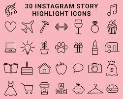 Birthday Instagram Highlight Cover Pink Blush Pastel Pink And Black Instagram Highlights Icon Covers Instantly Download These And Add Them To Your Instagram The Pack Includes Instagramm Instagram Highlight Icons Pink Instagram Instagram Story