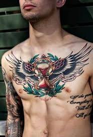 تاتو يد و قدم و جسم انواع الوشم و اجمل صور تاتو Tattoo Cool Chest Tattoos Chest Piece Tattoos Chest Tattoo Men