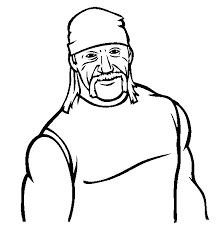 Download or print for free immediately from the site. Hulk Hogan Coloring Sketch Http Colorasketch Com Hulk Hogan Coloring Sketch Free Download Wwe Coloring Pages Hip Hop Artwork Coloring Pages