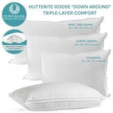 Tremblant hutterite down bundles include one (1) mt. Amazon Com Sleep Solutions Goose Around Pillow King White Home Kitchen