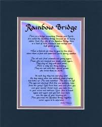 Free printable rainbow bridge poem for cats. Rainbow Bridge Memorial Wall Hanging 2 12 X 3 Dog Cat Rabbit Duck Pet Supplies Pet Memorial Jewelry Vadel Com
