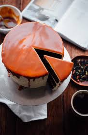 Make the cut in three attempts rather than just trying to get it done in one go. London Fog Cake With Earl Grey Buttercream A Beautiful Plate