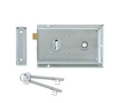 A wide variety of rim lock door hardware options are available to you, such as project solution capability, design style, and warranty. Frelan Hardware Reversible Rim Lock Satin Chrome Jl188sc From Door Handle Company
