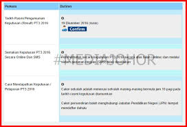 Saps ibu bapa (nkra) adalah satu sistem semakan keputusan peperiksaan atau sistem analisis peperiksaan sekolah secara online terkini yang terhasil daripada idea dan inspirasi bekas menteri pendidikan malaysia yang memudahkan semua ibu bapa dan penjaga yang ingin mengetahui. Semak Keputusan Pt3 2016 Secara Online Dan Sms Mymediajohor
