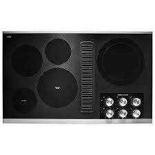 stainless steel electric cooktop with