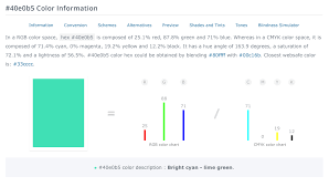 Solved How To Get Color Accuracy From Colorhexa Into Illu