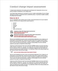 This enables your company to have simple accessibility to this info as well as. Free 9 Sample Impact Assessment Templates In Pdf Excel Ms Word