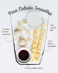 A Smoothie Packed With Tropical Vibes Transport Yourself To An Island Paradise With Pina Colada Smoothie Smoothie Packs