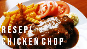 Chicken chop black pepper meleleh!!! Resepi Chicken Chop Homemade Cara Buat Chicken Chop Mudah Youtube