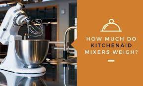 I was tired of the stainless steel bowl. How Much Do Kitchenaid Mixers Weigh Size Capacity Kitchensnitches