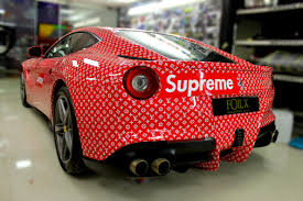 Our friendly and knowledgeable sales staff is here to help you find the car you deserve, priced to fit your budget. How Dubai Based Car Wrap Workshop Foilx Detailed Rashed Belhasa S Viral Louis Vuitton X Supreme Ferrari