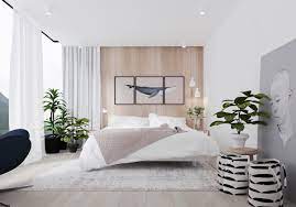 Desain kamar tidur yang dapat dilihat dari kamar tidur full moon adalah letak ranjang tidur yang sejajar dengan kaca jendela. Desain Kamar Tidur Dinding Kaca Cek Bahan Bangunan
