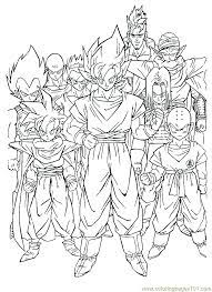 Using the orignal logo as a reference, sketch in additional details such as the horns, the arm, and the snout. Dragon Ball Z Drawing Pictures Coloring Home
