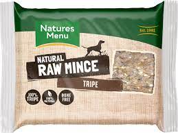 Just Tripe Raw Mince Natural Dog Food Natures Menu Home Prepare Raw