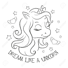 Jan 08, 2016 · click the kawaii unicorn coloring pages to view printable version or color it online (compatible with ipad and android tablets). Art Cute Unicorn Coloring Pages Fashion Illustration Print In Modern Style For Clothes Or Fabrics And Books Dream Like A Unicorn Royalty Free Cliparts Vectors And Stock Illustration Image 157008425
