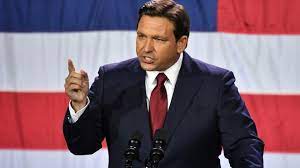 Florida Gov Ron DeSantis touts bill, suggests prison near Disney World