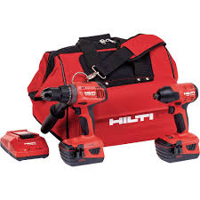 Hilti Ensemble Perceuse A Percussion Visseuse A Chocs A Mandrin Sans Cle A Batt Li Ion 2 Home Depot Canada