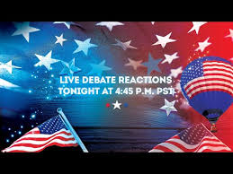Real Time Reactions To Democratic Presidential Debate Youtube