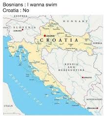 You are free to use this map for educational purposes, please refer to the nations online project. How Croatia Got The Coastline Away From Bosnia Amusing Planet