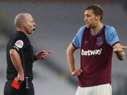 Latest on west ham united midfielder tomás soucek including news, stats, videos, highlights and more on espn. West Ham United Appeal Tomas Soucek Red Card Football News Times Of India