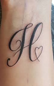 Maybe you would like to learn more about one of these? 20 Fantastic H Letter Tattoo Designs With Images In 2021 H Tattoo Alphabet Tattoo Designs Tattoo Lettering