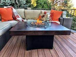 More options available fiesta dining fire table. New Rectangle Oriflamme Hand Hammered Copper Fire Table Gas Fire Pit Table Gas Firepit Fire Pit Table