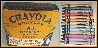 Crayola Crayons Have Been Around Since 1903 In 1958 The Number Of Colours Increased To 64 That Was Also The First Year Tha Blue Magic Crayola Crayons Crayola