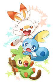 Pokemon Sword Shield By Pixiv Id 2531261 Pokemon Pokemon Characters Pokemon Starters