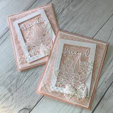 Stamped Sophisticates Vellum Cards Handmade Cards Diy Cards