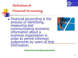 Financial accounting refers to the bookkeeping of the financial transactions by classifying, analyzing, summarizing, and recording financial transactions like purchase, sales, receivables and payables and finally preparing the financial statements which includes income statement, balance sheet & cash flows. Finance Definition Business Us World