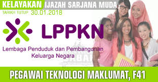 Iklan jawatan kosong pegawai teknologi maklumat gred f41. Jawatan Kosong Di Lppkn Pegawai Teknologi Maklumat Gred F41 Jawatan Kosong Terkini Negeri Sabah